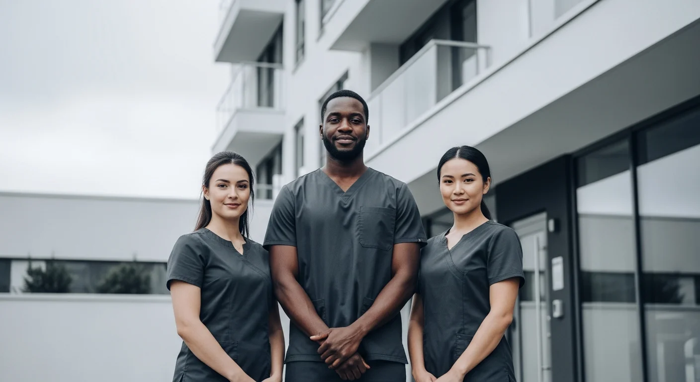 Das Team von Pflegedienst Stephen Adofo
